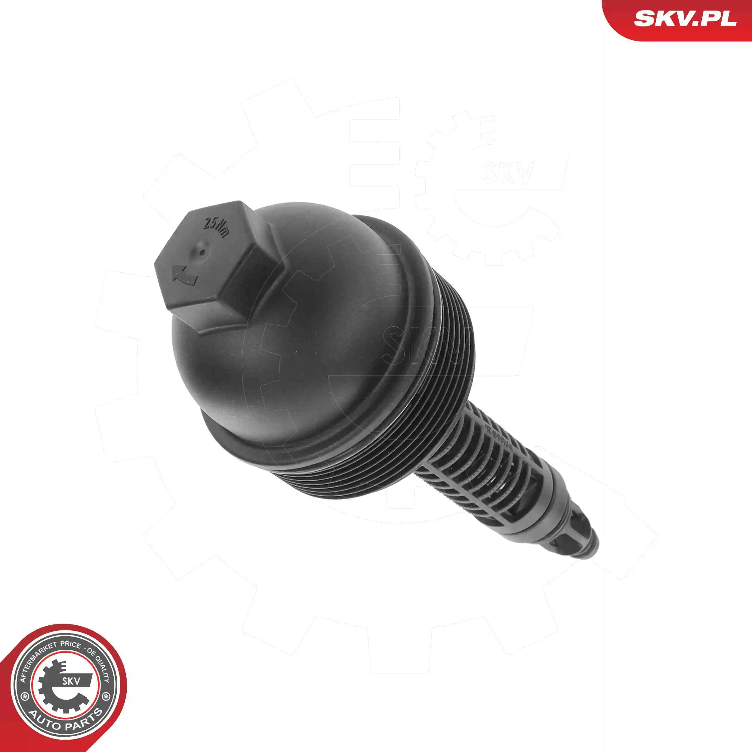 Cap, oil filter housing